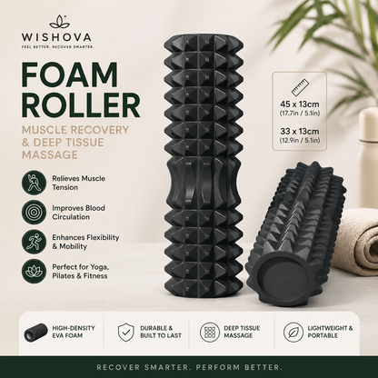 ComfortRest High-Density Massage Foam Roller