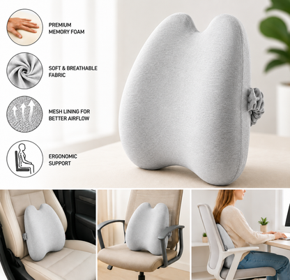ComfortRest™ Ergonomic Seat & Lumbar Support Set